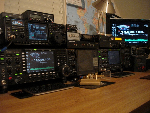 K6LLK Main Operating positions - IC-7700, IC756 Pro III and IC-7800